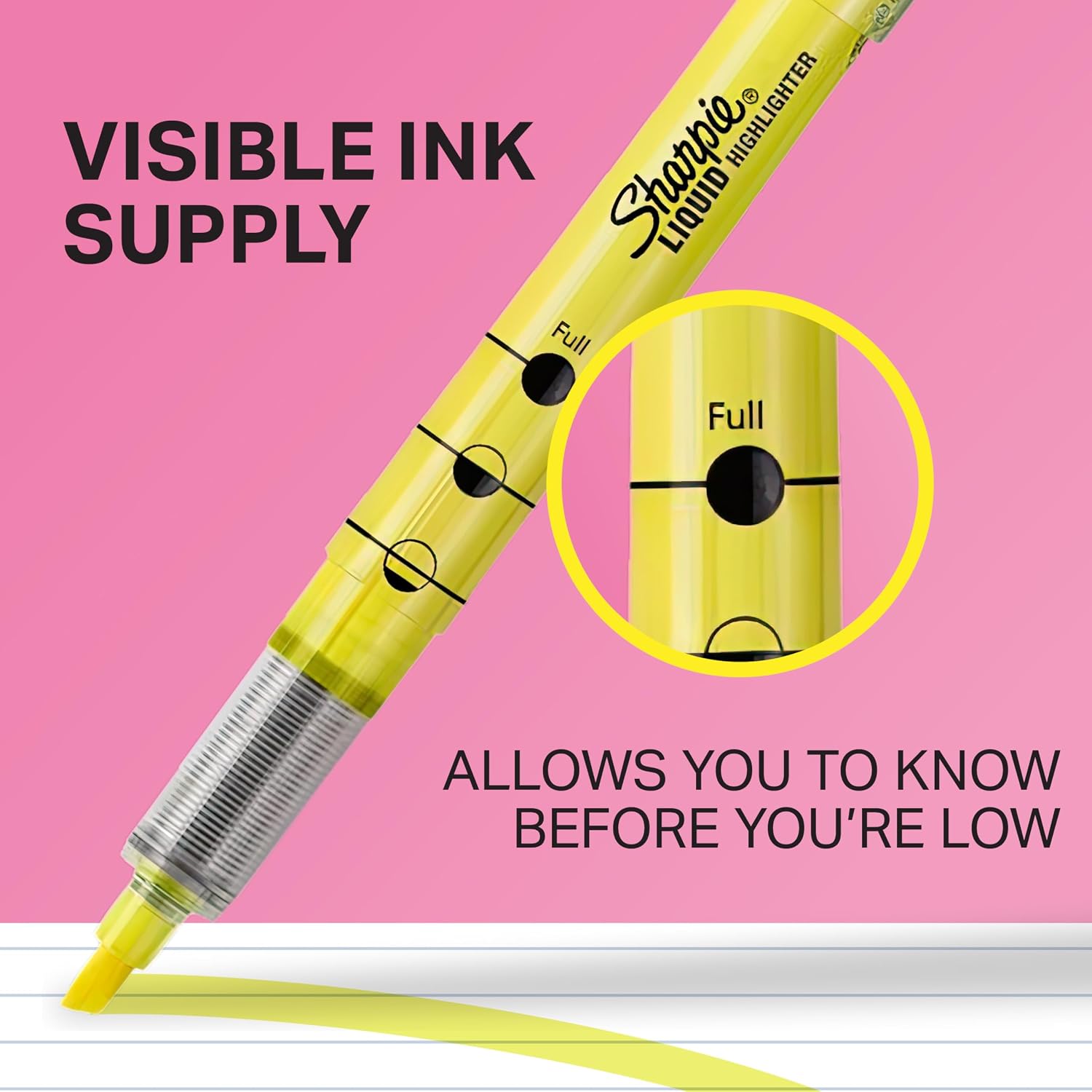 Sharpie Liquid Highlighters, Chisel Tip, Assorted Colors, 10 Count - Journaling, School, Study Supplies - Image 3