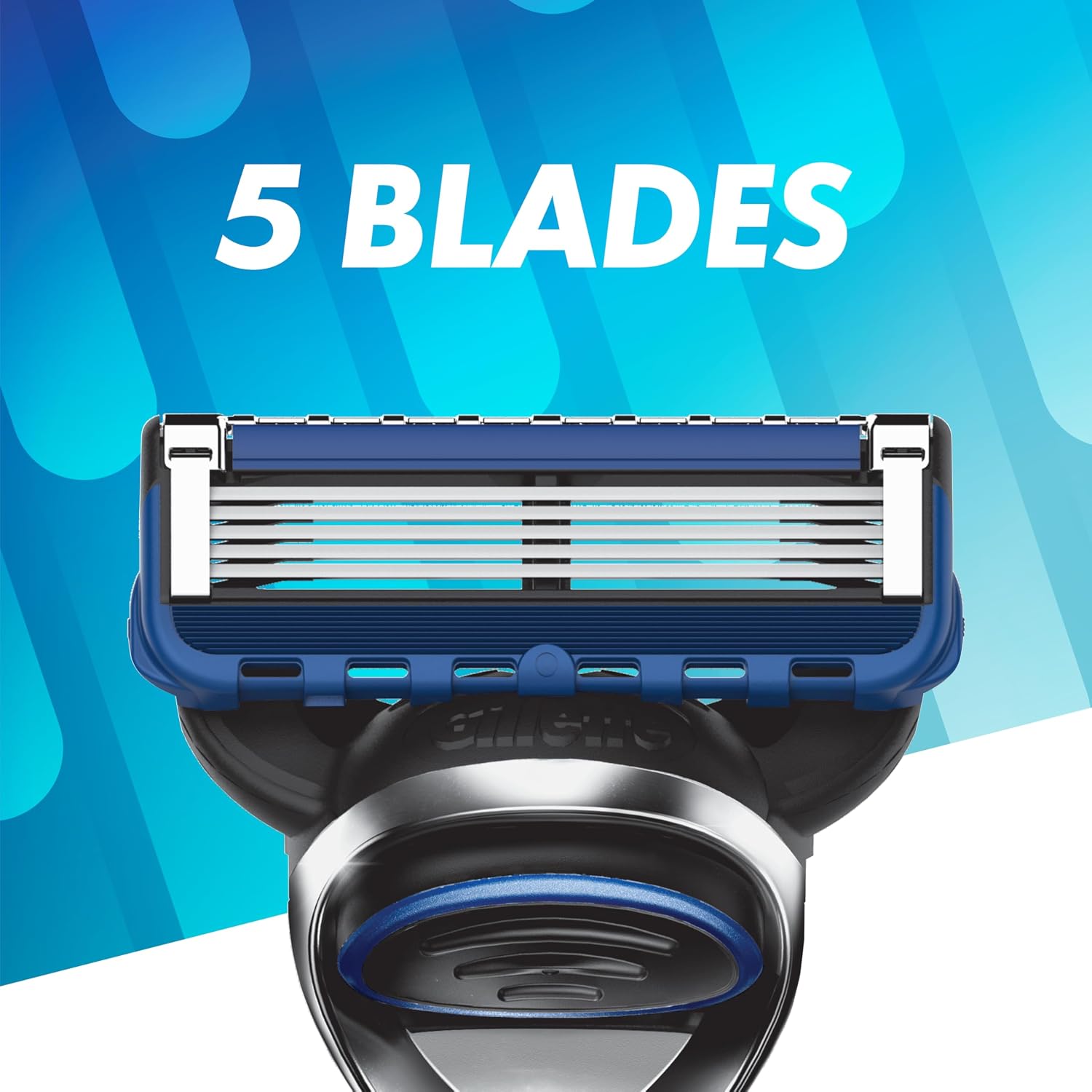 Gillette 5 Men's 5-Blade Razor Blade Refills, 12 Count - Image 4